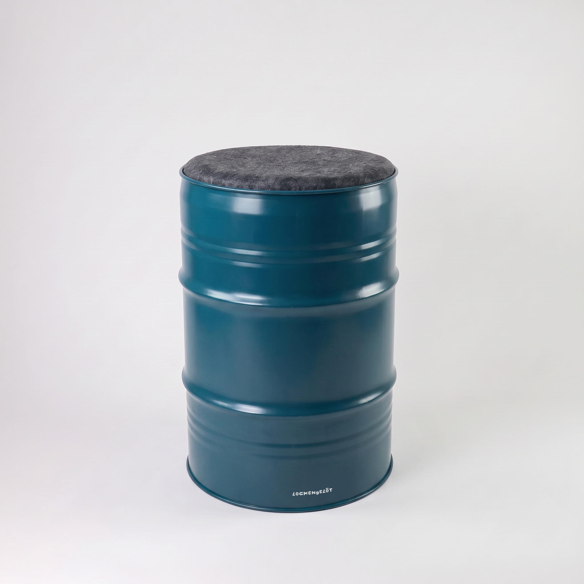 Stool Ocean Blue RAL 5020 - Pillow Anthracite
