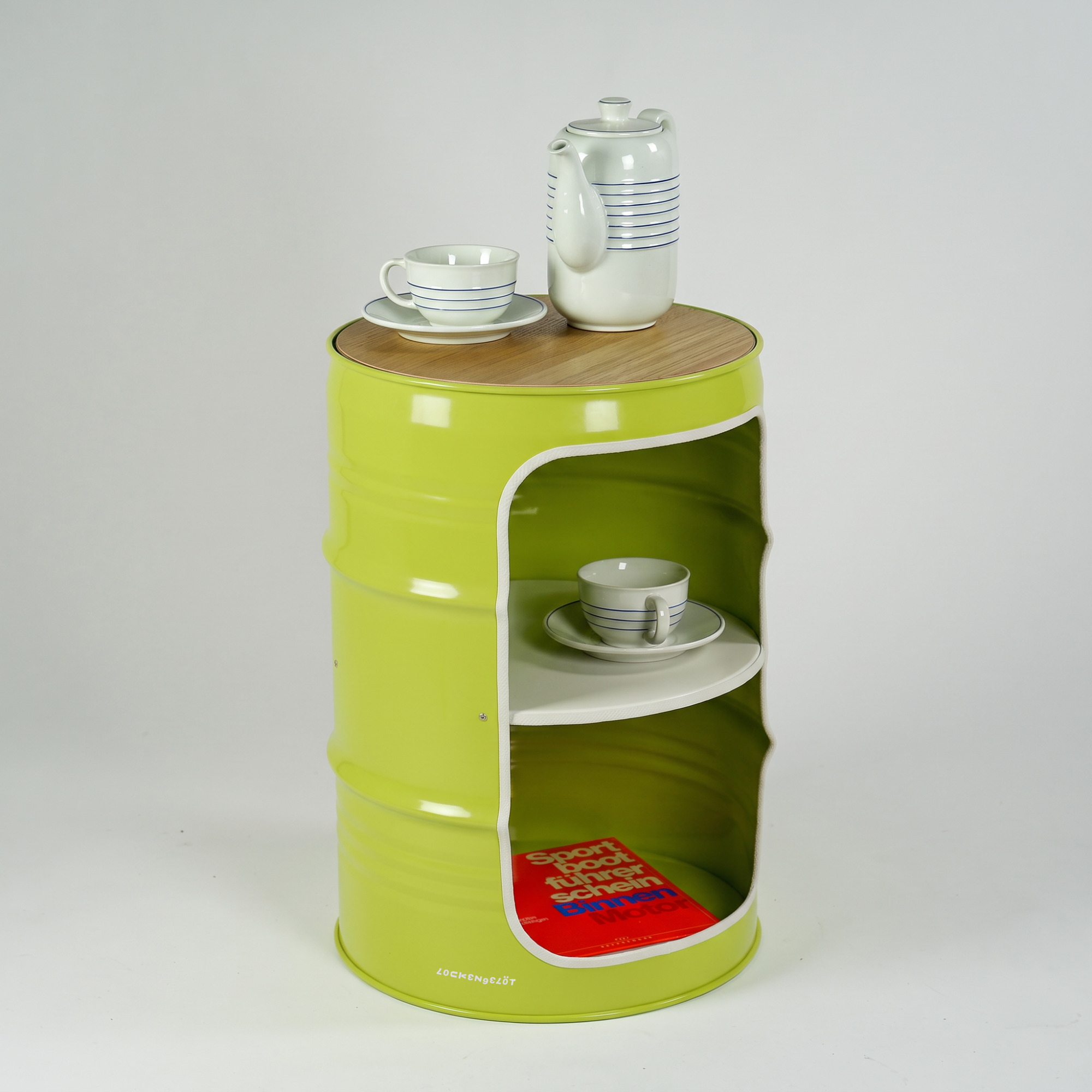 Night stand "Faser-Green" RAL 6039 