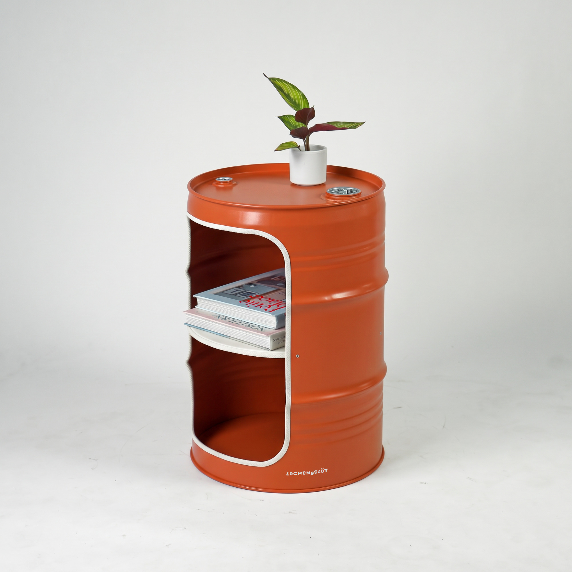 Night stand "Red Orange" RAL 2001 