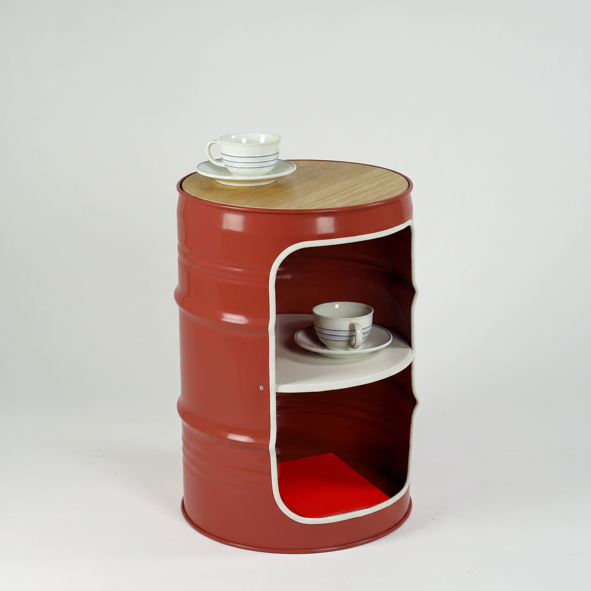 Night stand "Fire-Red" RAL 3000 