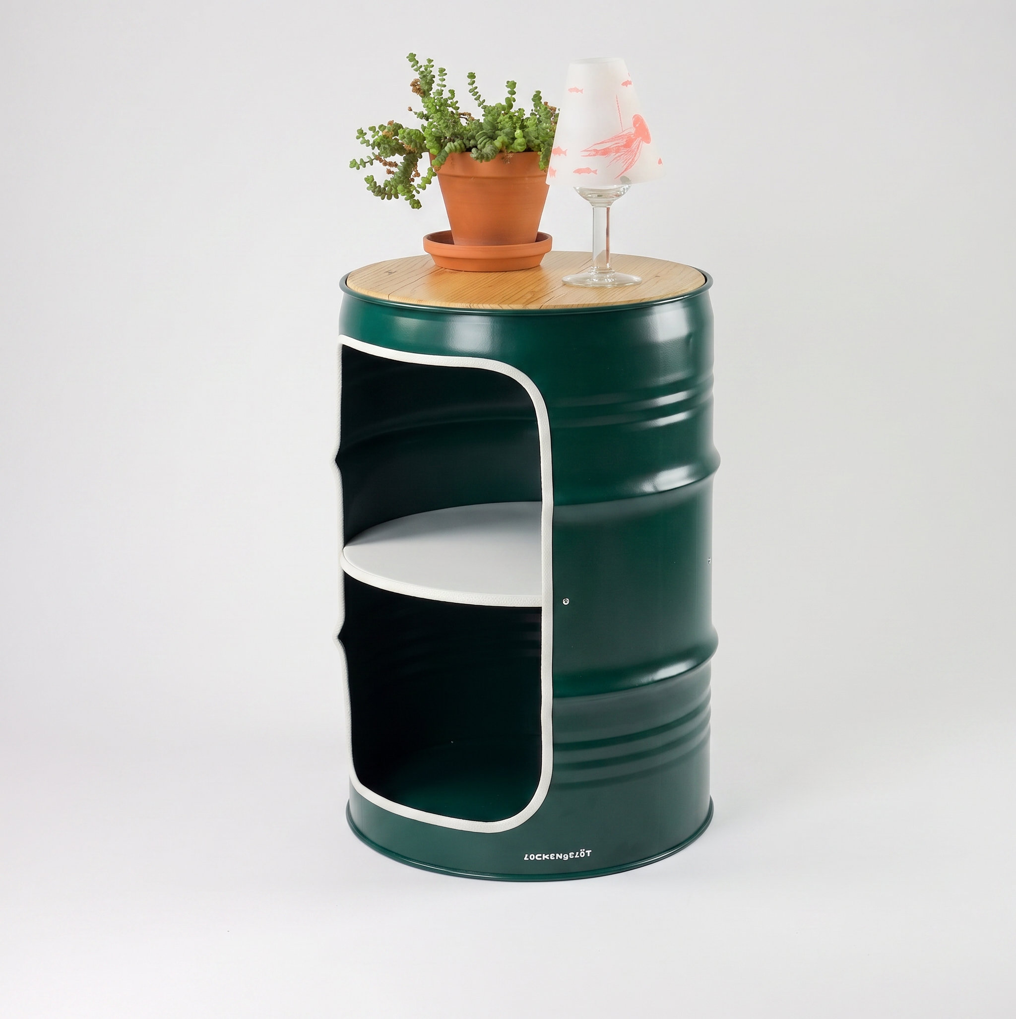 Night stand "moss green"