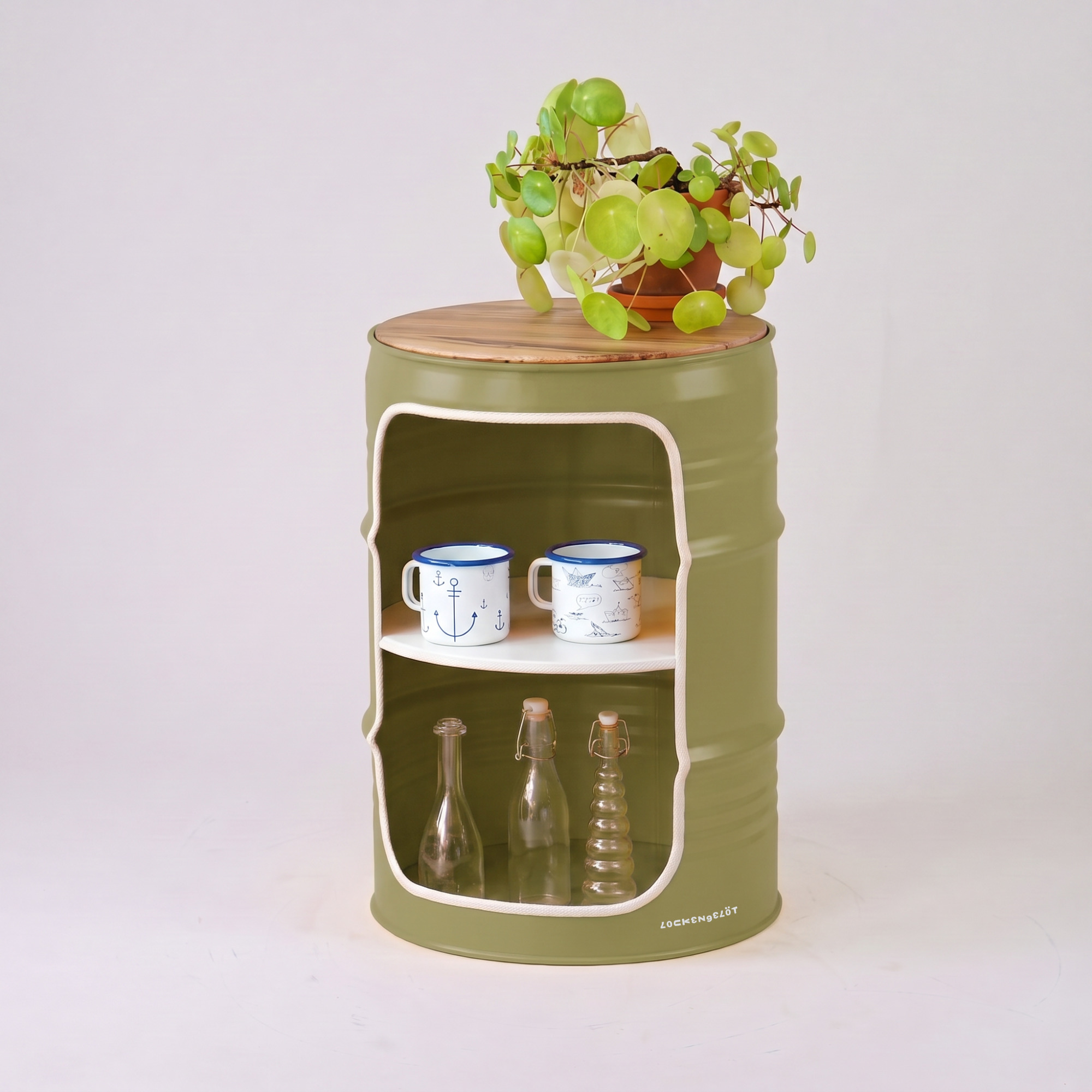 Night stand "Olive Yellow" RAL 1020 (special color)